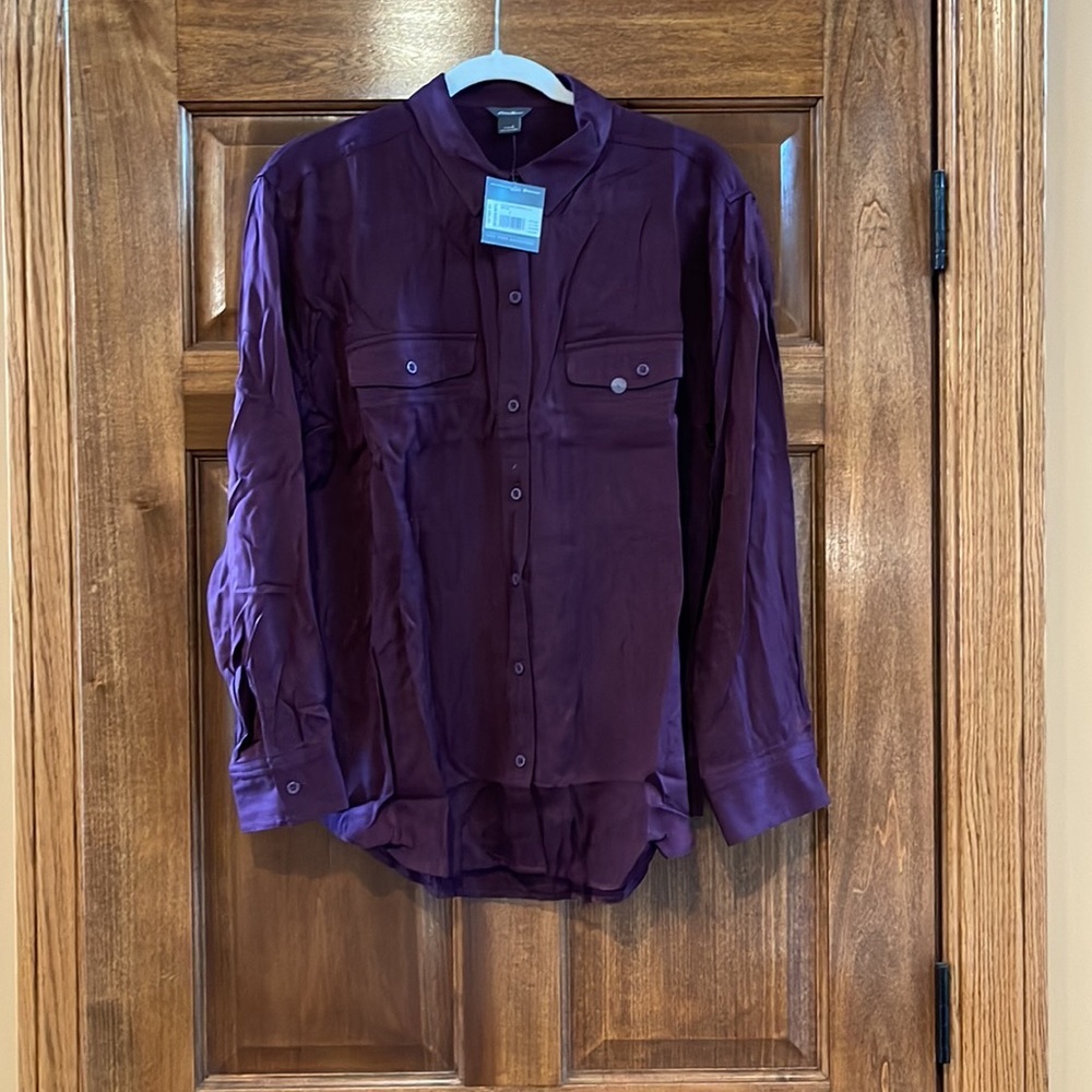 Long sleeve blouse by Eddie Bauer. NWT!